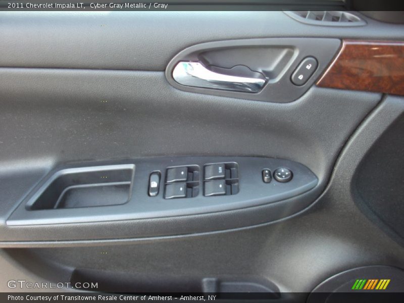 Cyber Gray Metallic / Gray 2011 Chevrolet Impala LT