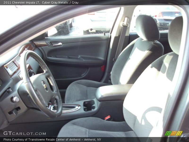 Cyber Gray Metallic / Gray 2011 Chevrolet Impala LT