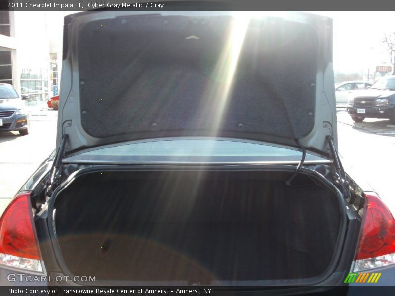 Cyber Gray Metallic / Gray 2011 Chevrolet Impala LT