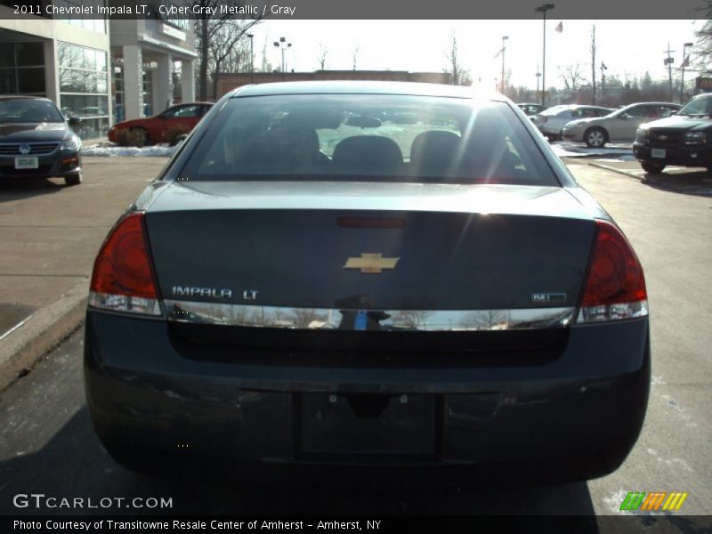 Cyber Gray Metallic / Gray 2011 Chevrolet Impala LT