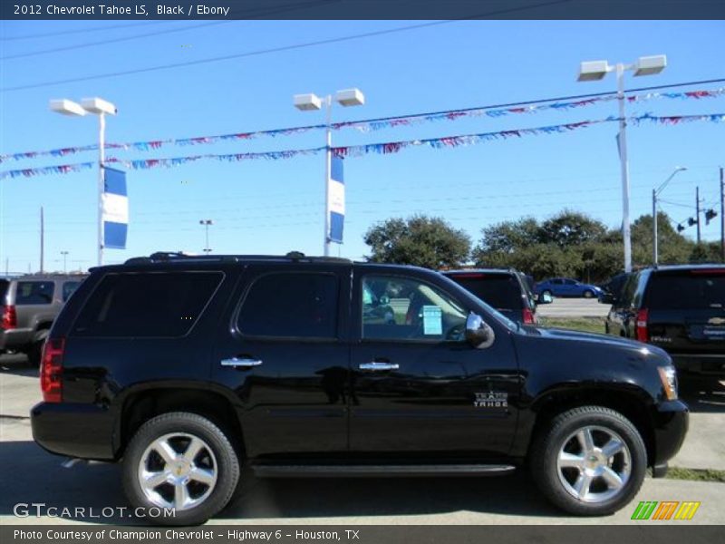 Black / Ebony 2012 Chevrolet Tahoe LS