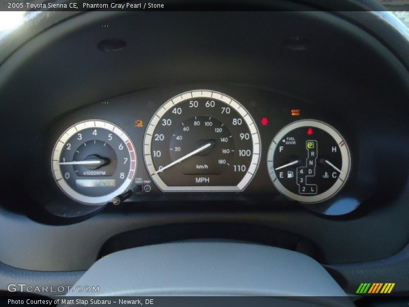 Phantom Gray Pearl / Stone 2005 Toyota Sienna CE