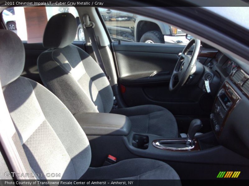 Cyber Gray Metallic / Gray 2011 Chevrolet Impala LT