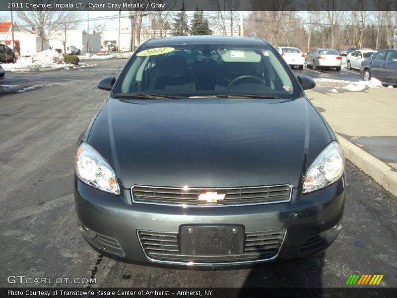 Cyber Gray Metallic / Gray 2011 Chevrolet Impala LT