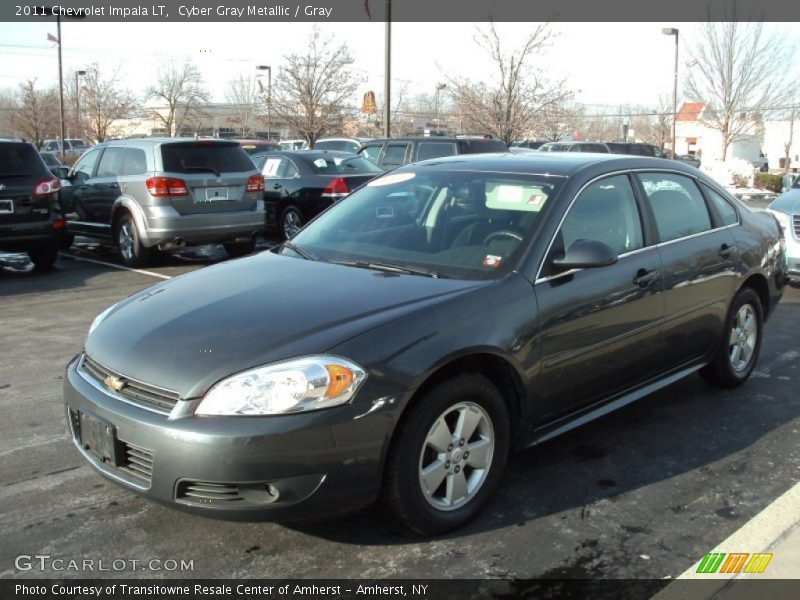 Cyber Gray Metallic / Gray 2011 Chevrolet Impala LT
