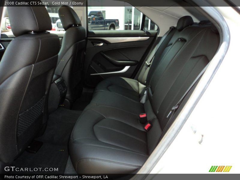 Gold Mist / Ebony 2008 Cadillac CTS Sedan