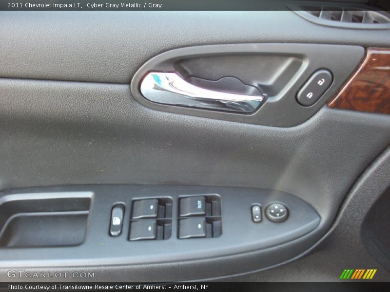 Cyber Gray Metallic / Gray 2011 Chevrolet Impala LT