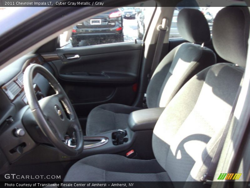 Cyber Gray Metallic / Gray 2011 Chevrolet Impala LT