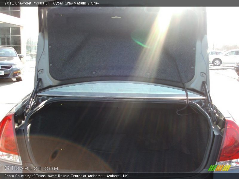 Cyber Gray Metallic / Gray 2011 Chevrolet Impala LT