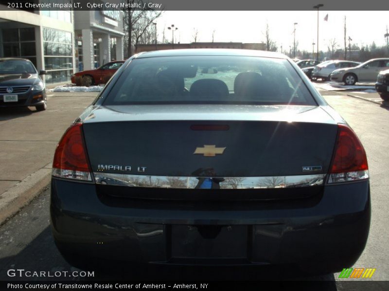 Cyber Gray Metallic / Gray 2011 Chevrolet Impala LT