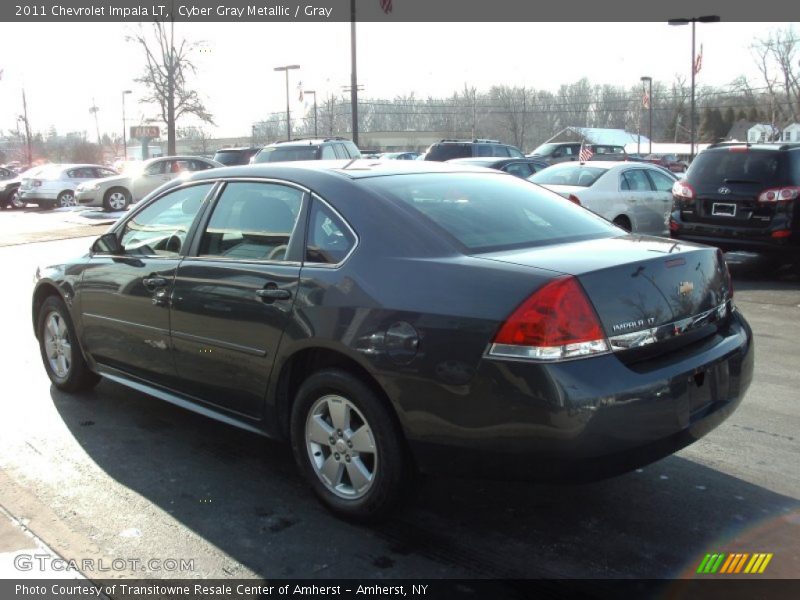 Cyber Gray Metallic / Gray 2011 Chevrolet Impala LT