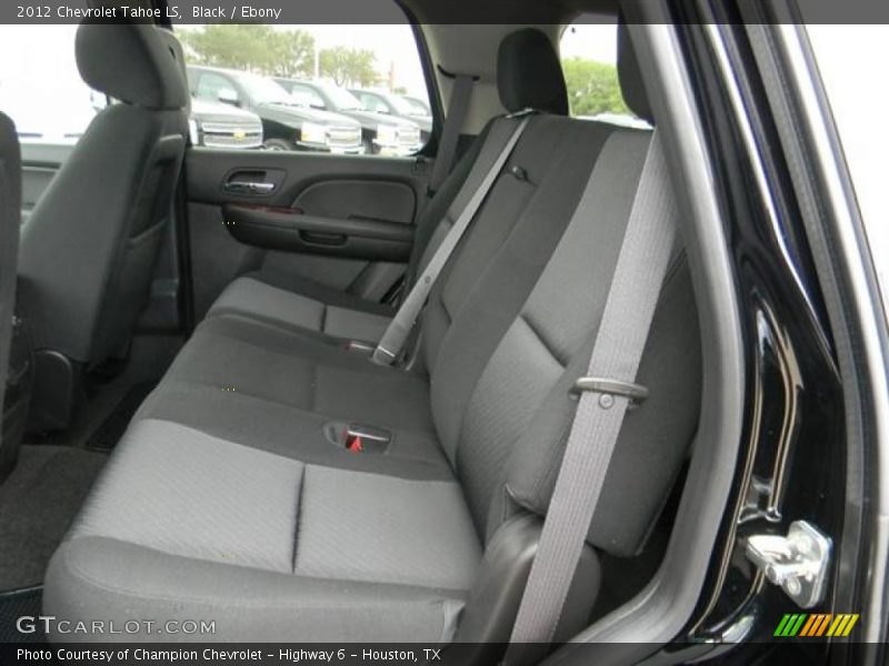 Black / Ebony 2012 Chevrolet Tahoe LS