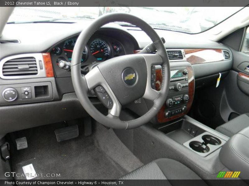 Black / Ebony 2012 Chevrolet Tahoe LS