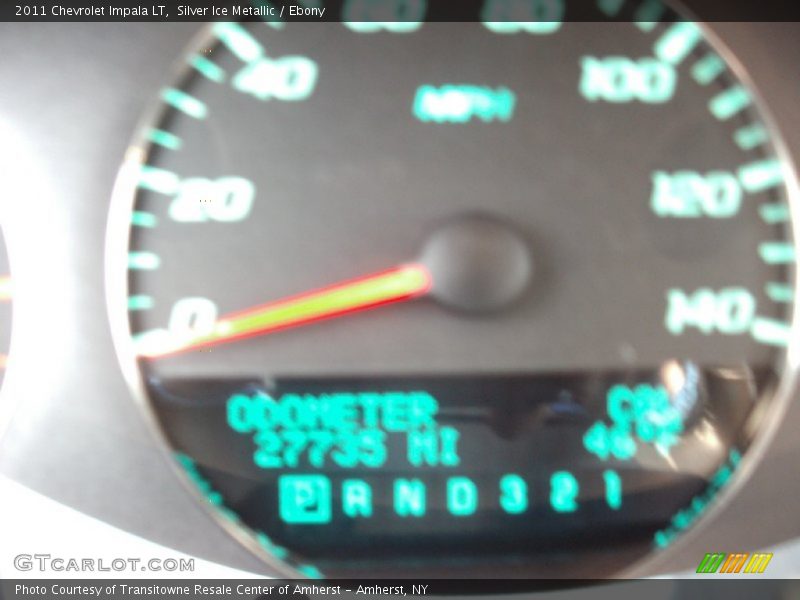 Silver Ice Metallic / Ebony 2011 Chevrolet Impala LT