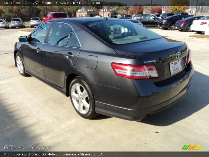 Magnetic Gray Metallic / Dark Charcoal 2011 Toyota Camry SE