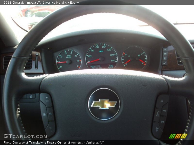 Silver Ice Metallic / Ebony 2011 Chevrolet Impala LT