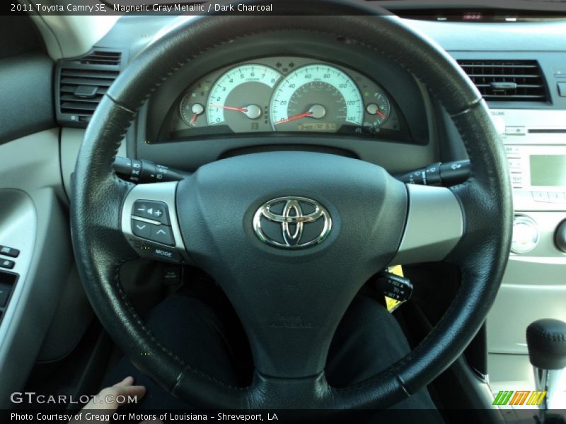 Magnetic Gray Metallic / Dark Charcoal 2011 Toyota Camry SE