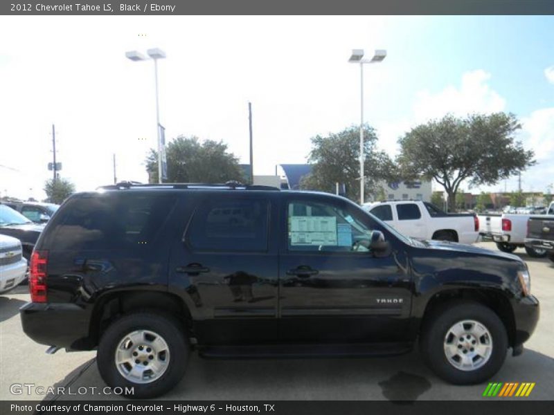 Black / Ebony 2012 Chevrolet Tahoe LS
