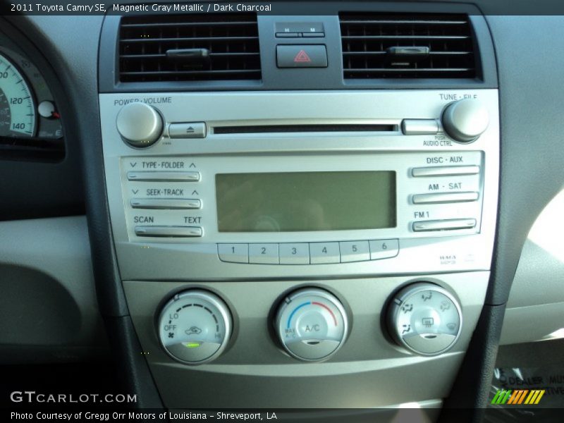 Magnetic Gray Metallic / Dark Charcoal 2011 Toyota Camry SE