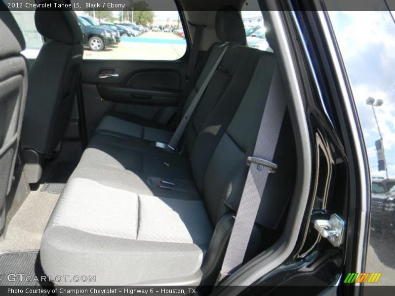 Black / Ebony 2012 Chevrolet Tahoe LS