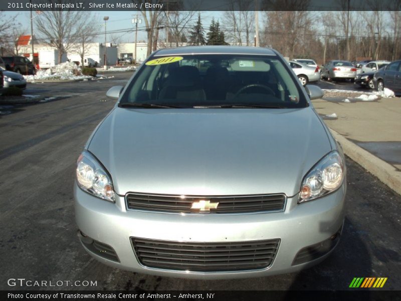 Silver Ice Metallic / Ebony 2011 Chevrolet Impala LT