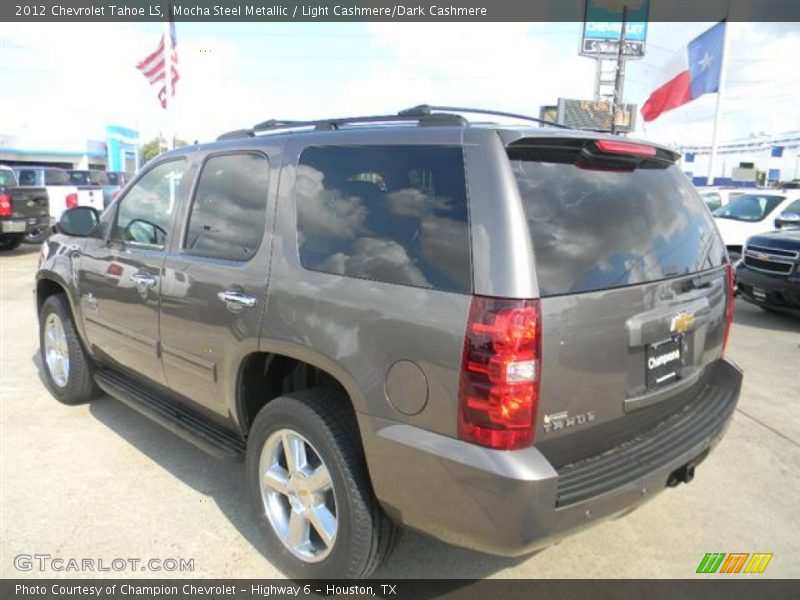 Mocha Steel Metallic / Light Cashmere/Dark Cashmere 2012 Chevrolet Tahoe LS