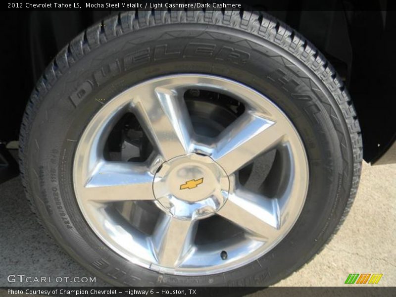 Mocha Steel Metallic / Light Cashmere/Dark Cashmere 2012 Chevrolet Tahoe LS