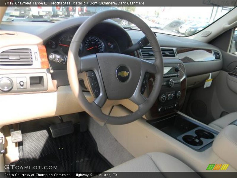 Mocha Steel Metallic / Light Cashmere/Dark Cashmere 2012 Chevrolet Tahoe LS