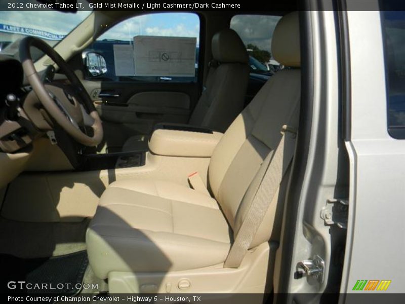 Gold Mist Metallic / Light Cashmere/Dark Cashmere 2012 Chevrolet Tahoe LT