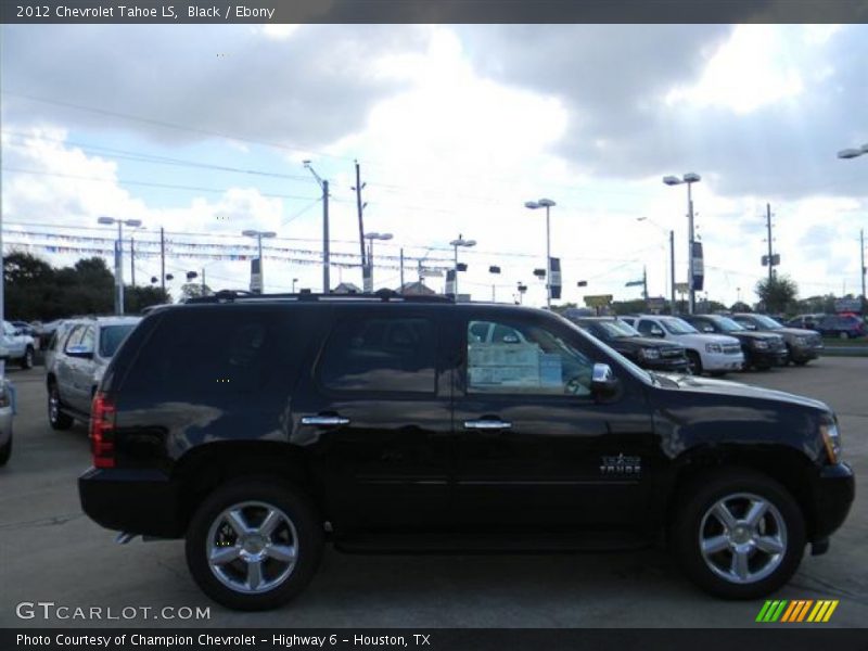 Black / Ebony 2012 Chevrolet Tahoe LS