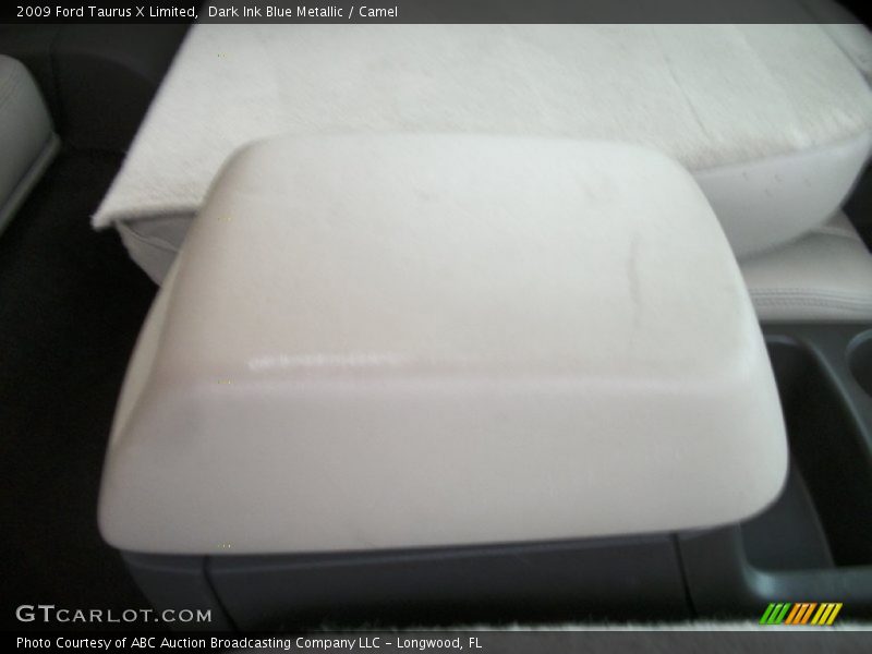 Dark Ink Blue Metallic / Camel 2009 Ford Taurus X Limited