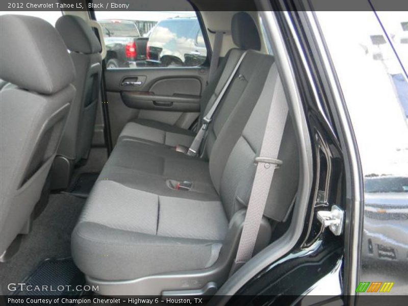  2012 Tahoe LS Ebony Interior