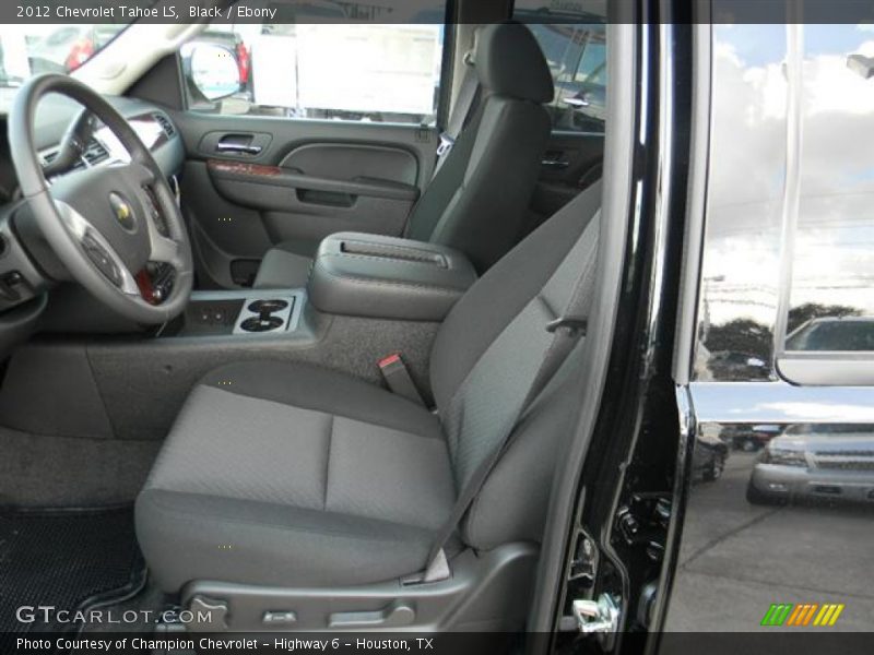  2012 Tahoe LS Ebony Interior