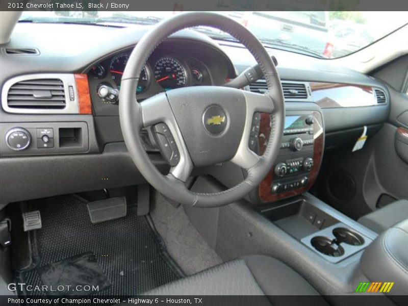 Dashboard of 2012 Tahoe LS