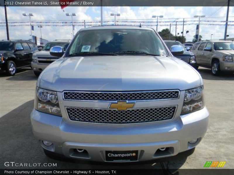 Silver Ice Metallic / Ebony 2012 Chevrolet Tahoe LS