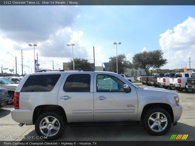 Silver Ice Metallic / Ebony 2012 Chevrolet Tahoe LS