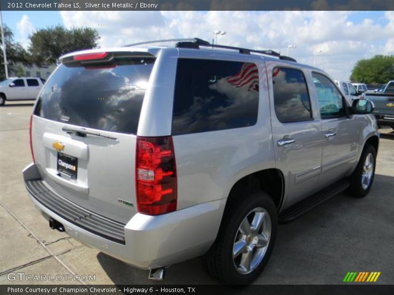 Silver Ice Metallic / Ebony 2012 Chevrolet Tahoe LS