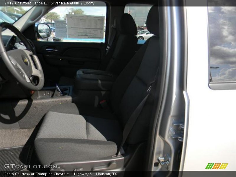 Silver Ice Metallic / Ebony 2012 Chevrolet Tahoe LS