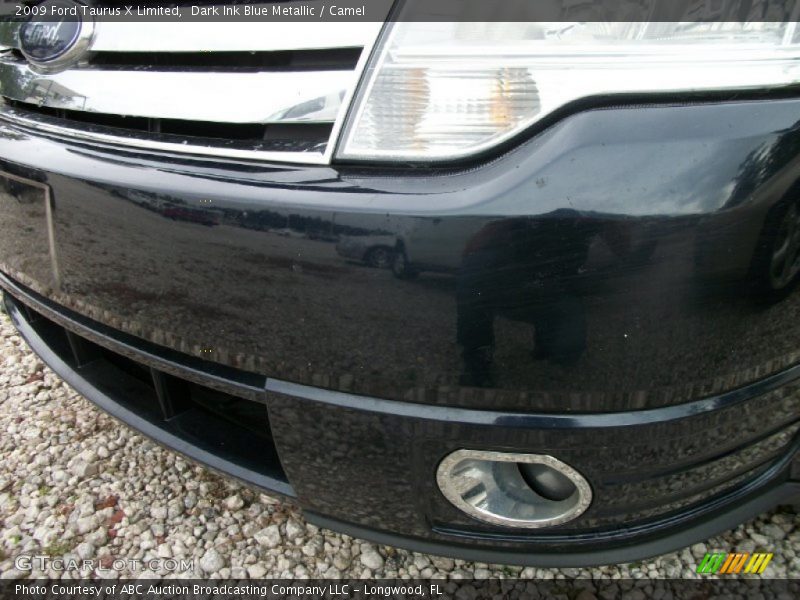 Dark Ink Blue Metallic / Camel 2009 Ford Taurus X Limited