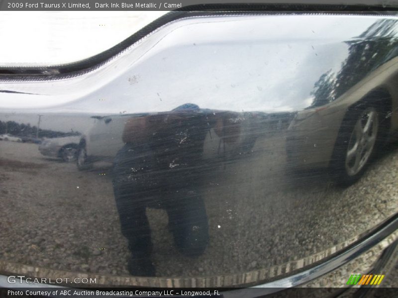 Dark Ink Blue Metallic / Camel 2009 Ford Taurus X Limited