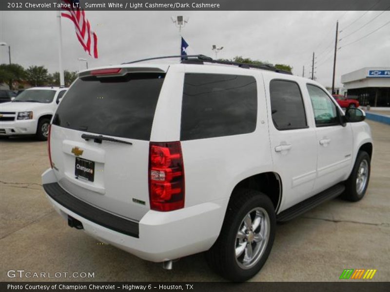 Summit White / Light Cashmere/Dark Cashmere 2012 Chevrolet Tahoe LT