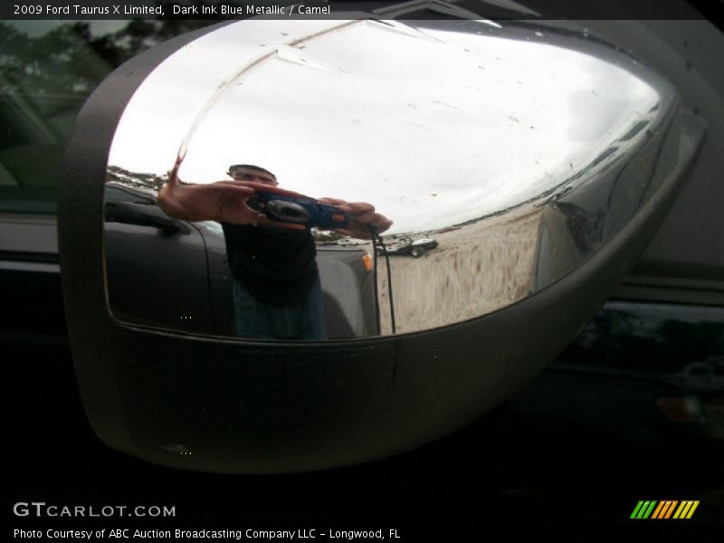 Dark Ink Blue Metallic / Camel 2009 Ford Taurus X Limited