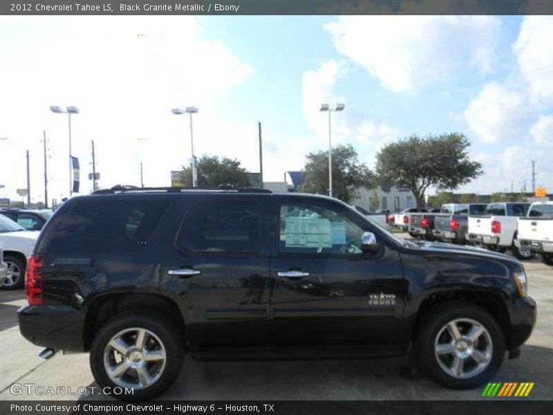 Black Granite Metallic / Ebony 2012 Chevrolet Tahoe LS