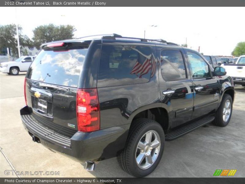 Black Granite Metallic / Ebony 2012 Chevrolet Tahoe LS