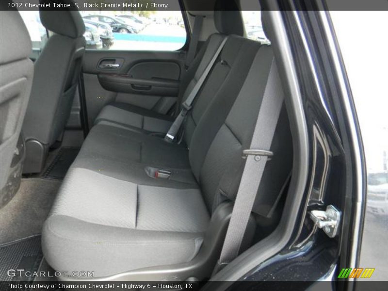 Black Granite Metallic / Ebony 2012 Chevrolet Tahoe LS