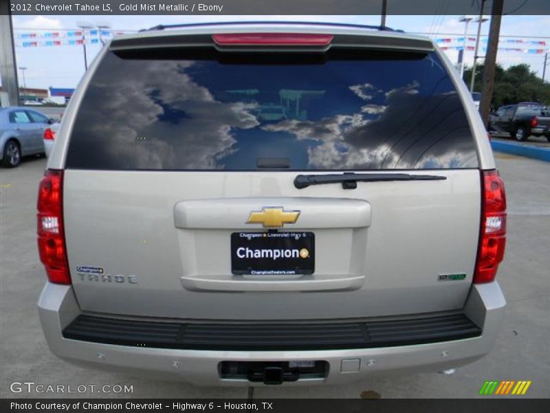 Gold Mist Metallic / Ebony 2012 Chevrolet Tahoe LS