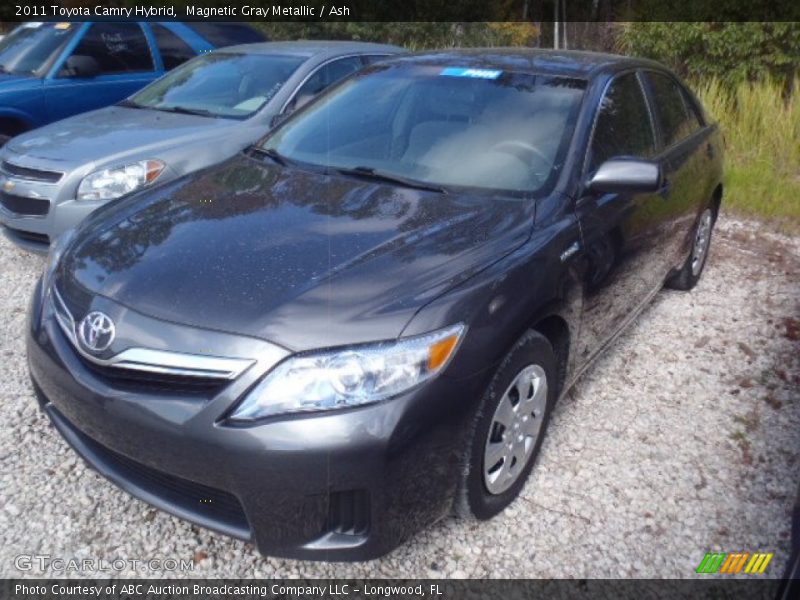 Magnetic Gray Metallic / Ash 2011 Toyota Camry Hybrid