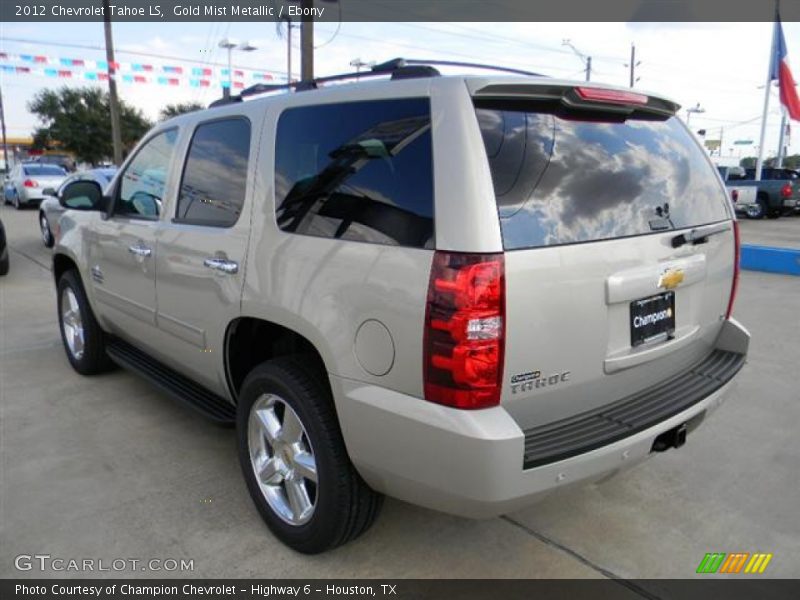 Gold Mist Metallic / Ebony 2012 Chevrolet Tahoe LS