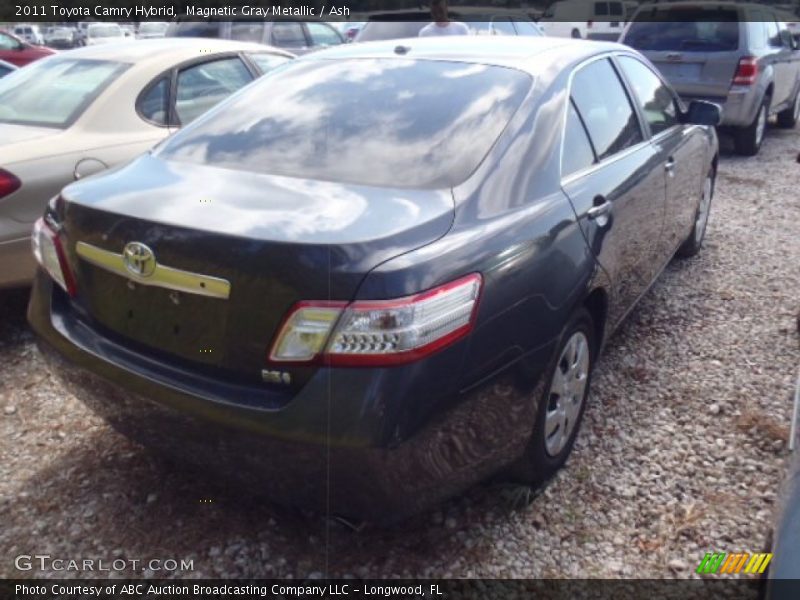 Magnetic Gray Metallic / Ash 2011 Toyota Camry Hybrid