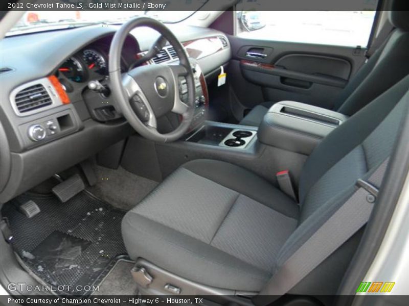 Gold Mist Metallic / Ebony 2012 Chevrolet Tahoe LS